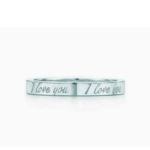 Tiffany I love you band size 7
